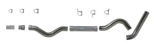 Chevrolet 2500 Performance Exhaust - Single - Diamond Eye Performance - Cat Back - `06-`07
